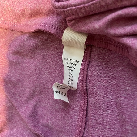 LuLaRoe Lilac Purple Heather/Pinkish-Purple Heathered OS Leggings - Picture 9 of 13